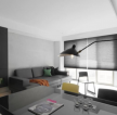 英郦庄园78平米二居室现代沙发背景墙装修设计效果图