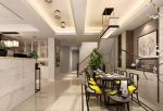 欧洲新城240平复式新中式风格餐厅餐桌椅设计图
