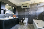 联达雅居150平复式楼卫生间浴缸设计图片
