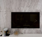 沣柳国际103平三居室客厅电视墙瓷砖效果图