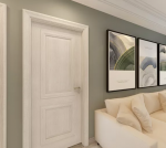 金域咸阳现代简约风格家庭白色门装修效果图片