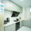 翠雍天地80平现代风格厨房橱柜装修设计效果图片