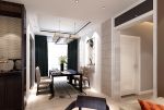 鑫丰雍景豪城103平米新中式风格餐厅装修设计图