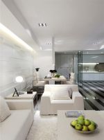 中海观园国际132㎡现代简约两居室装修案例