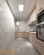 恒顺江山悦130平米三居室现代简约风格厨房装修设计效果图