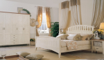地中海风格两居室卧室装修效果图片大全