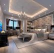 欧式风格500平米别墅卧室装修效果图片欣赏