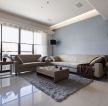滨江一号108㎡现代风格客厅沙发装修效果图