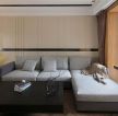 江悦湾110㎡现代简约客厅沙发装修效果图