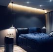 金科世界城90平米三居室奢华卧室装修设计效果图