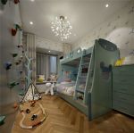 东圃天力居85㎡北欧风格儿童房装修效果图
