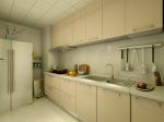 现代风格三居室135平米厨房装修效果图片大全