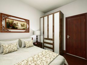 中式风格两居室88平米卧室装修效果图片大全