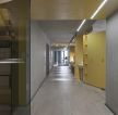 杭州写字楼办公室走廊装修设计效果图片