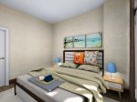 光大山湖城现代风格两居室77平米装修效果图
