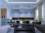 保利中惠·悦城现代风格95平三居室装修效果图