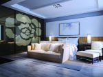 保利中惠·悦城现代风格95平三居室装修效果图