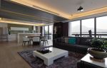 秋月枫舍现代简约141平四居室客厅装修案例