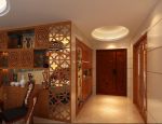 雅居乐170平米四居室中式风格走廊吊顶装修设计效果图