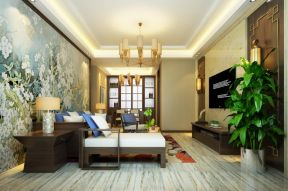 中式风格客厅装修效果图大全 中式风格客厅背景装修风格 中式风格客厅设计