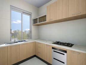 中式风格78平米两居室厨房装修效果图片大全