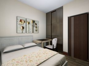 中式风格78平米两居室卧室装修效果图片大全