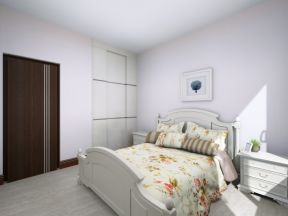 现代风格78平米两居室卧室装修效果图片欣赏