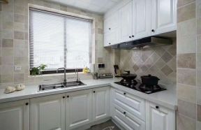 鑫苑又一程84平米三居室现代简约风格厨房装修设计效果图