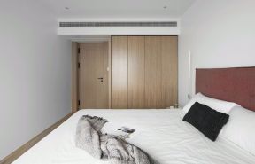紫竹半岛现代简约95平二居室卧室装修案例