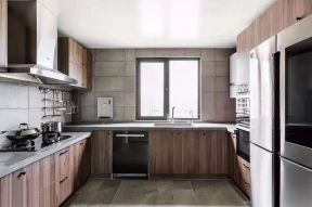 友邦世界城小户型128平欧式风格厨房沙发装修效果图