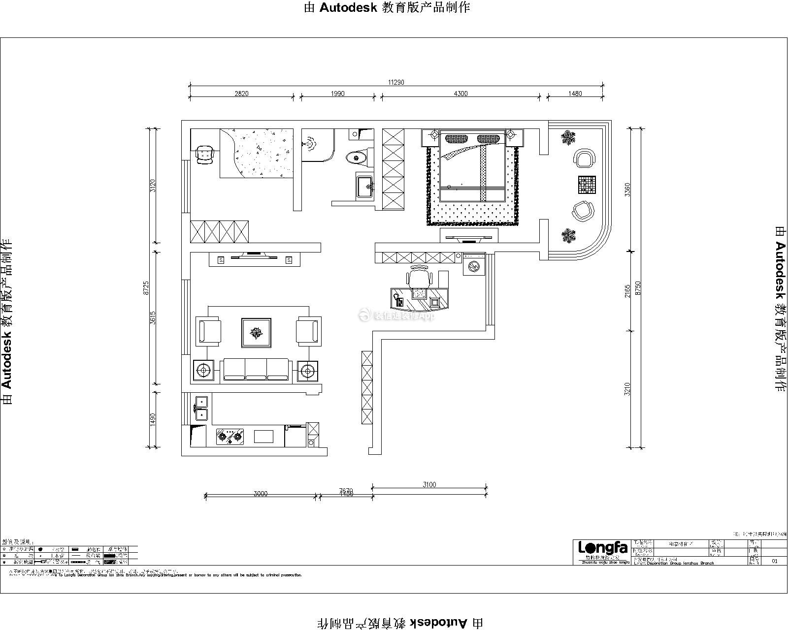 和泰馨和園100平中式風(fēng)格房屋裝修戶型圖片