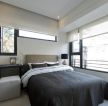 150平米现代风格房子卧室卷帘窗帘装饰设计图片