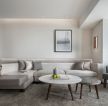 万科城三居106平现代风格客厅沙发效果图片