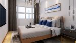 顺驰领海现代简约105平二居室卧室装修案例