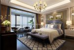 中海悦墅别墅300平美式卧室装修设计效果图