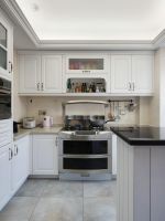 润龙家园91平米三居室新中式风格厨房装修设计效果图