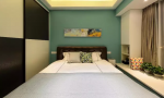 95平米现代风格三居室卧室装修效果图片大全