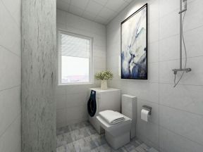 现代风格103平三居室卫生间装修效果图片大全
