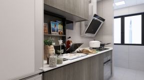 政馨园现代简约73平二居室厨房装修案例