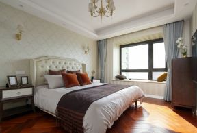 京西紫金新园111平米混搭风格三居卧室装修设计效果图