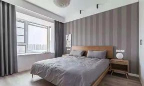 现代风格96平米三居室卧室装修效果图片赏析