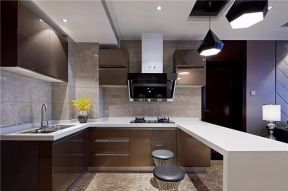 现代风格60平两居室厨房装修效果图片大全