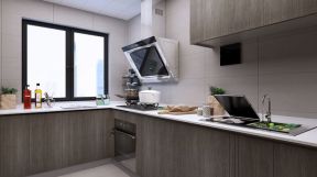 丽水嘉园现代简约136平三居室厨房装修案例