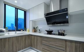 欧式风格130平三居室厨房装修效果图片大全
