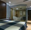 74平两室一厅卧室带卫生间装修设计效果图欣赏
