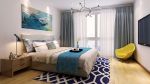 海棠湾小区北欧84平二居室卧室装修案例