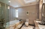 华远海蓝城二居165平欧式风格浴室装修设计效果图