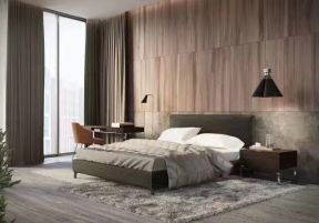金色堤岸云境小户型100平现代风格卧室装修设计效果图