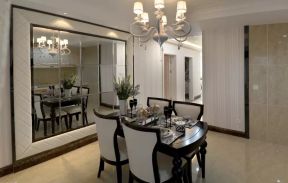 石井苑现代简约130平三居室餐厅装修案例