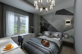 山语观邸134平米复式现代风格次卧室装修图片